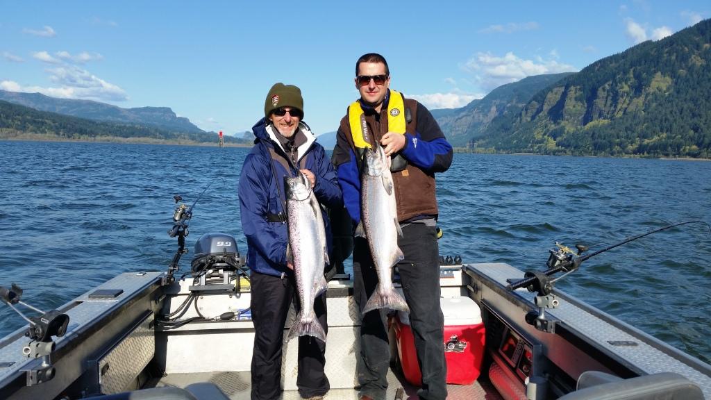 Columbia River Spring Chinook Fishing • STS Guide Service